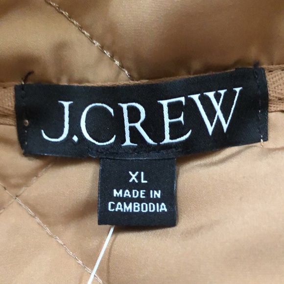 NWT J. Crew Quilted Sherpa Fleece Half-Zip Pullover - Picture 7 of 16